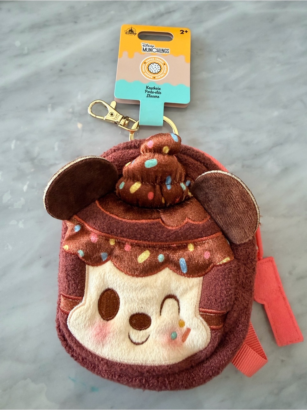 Disney Munchlings pouch keychain